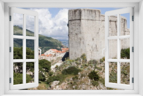 Fototapeta Naklejka Na Ścianę Okno 3D - Dubrovnik - Forth Lovrijenac