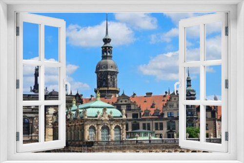 Fototapeta Naklejka Na Ścianę Okno 3D - Dresden Altstadt und Sehenswürdigkeiten