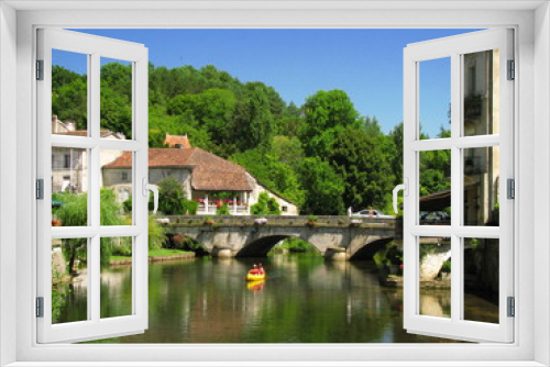 Fototapeta Naklejka Na Ścianę Okno 3D - Dordogne, Périgord Vert