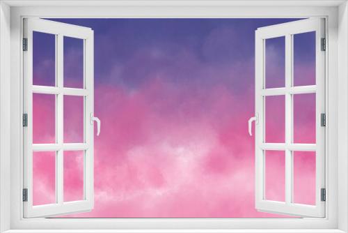 abstract background with pink clouds, water color style