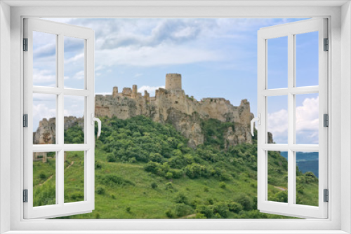 Fototapeta Naklejka Na Ścianę Okno 3D - Spis castle