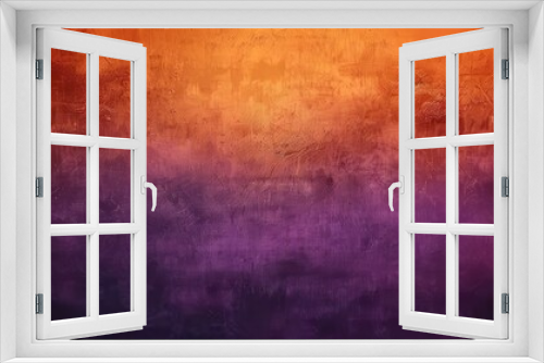 Abstract Orange and Purple Gradient Background With Textured Wall