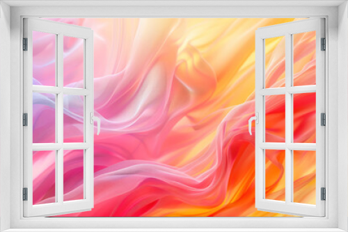 Colorful Dynamic Abstract Background Design, Close-up View