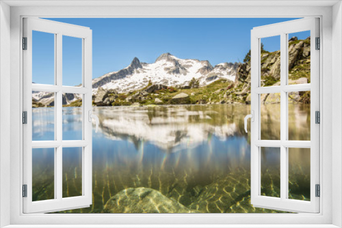 Fototapeta Naklejka Na Ścianę Okno 3D - Lac de montagne Pyrénées