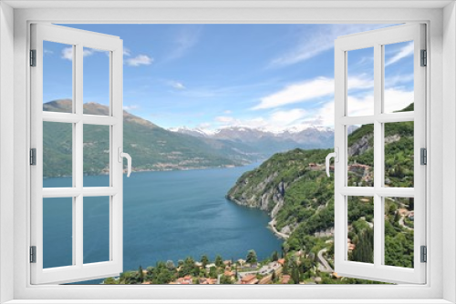 Fototapeta Naklejka Na Ścianę Okno 3D - Como lake