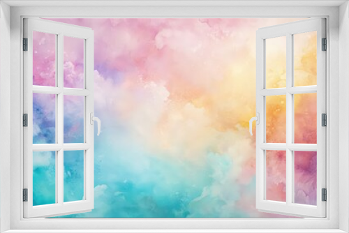 Abstract watercolor background with soft pastel hues and blending colors, watercolor, abstract, background, pastel, hues