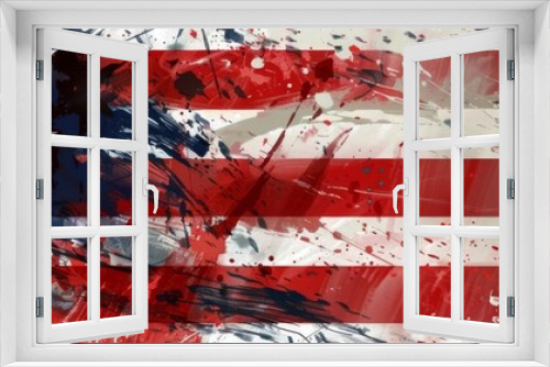 Patriotism in Brushstrokes: Artistic American Flag Expression