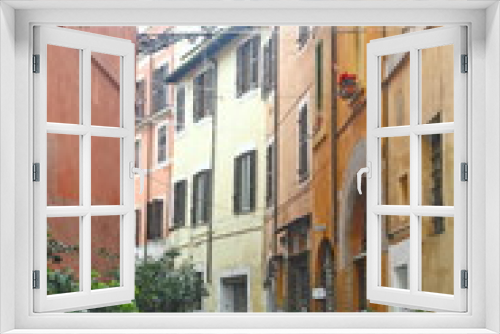 Fototapeta Naklejka Na Ścianę Okno 3D - Trastevere district of Rome, Italy
