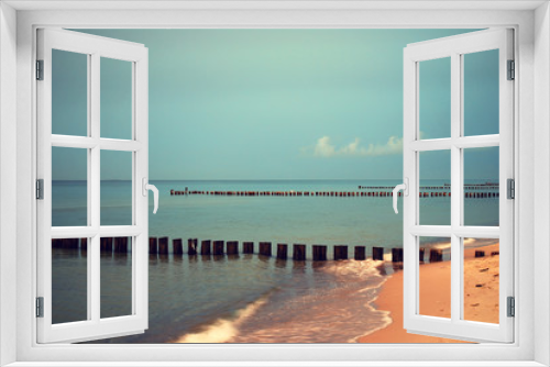 Fototapeta Naklejka Na Ścianę Okno 3D - Baltic sea twilight