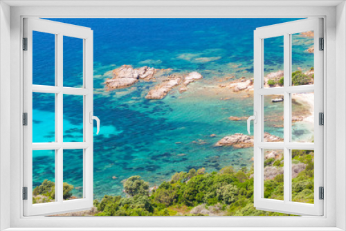 Fototapeta Naklejka Na Ścianę Okno 3D - Corsica island, Cupabia gulf. Coastal landscape