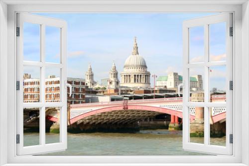 Fototapeta Naklejka Na Ścianę Okno 3D - London England bridge
