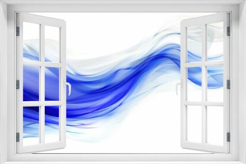 Abstract Blue Wave Design