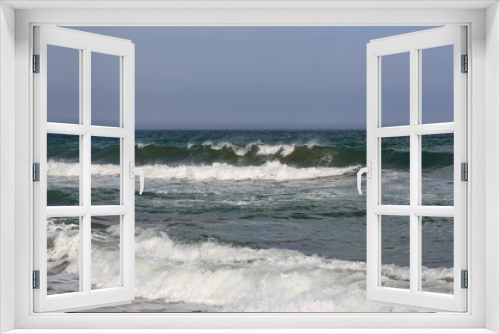 Fototapeta Naklejka Na Ścianę Okno 3D - Black sea coast