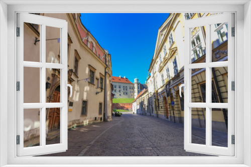 Fototapeta Naklejka Na Ścianę Okno 3D - Kanonicza - The oldest street in Cracow