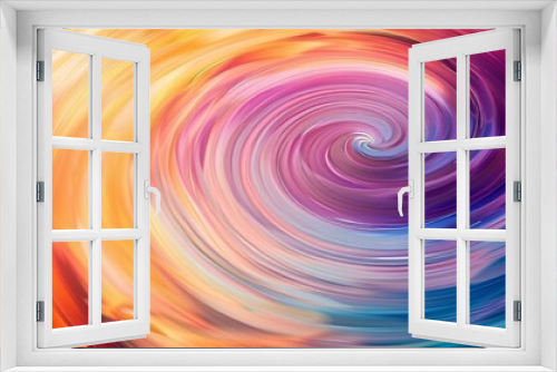 Background vortex swirl grainy noise texture orange white blue red poster banner header cover