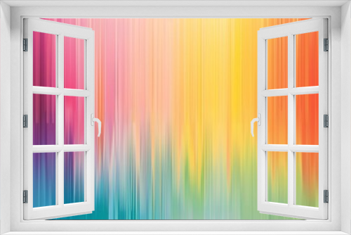 Abstract background with vertical rainbow stripes