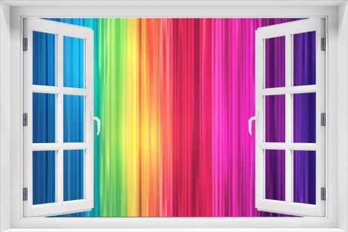 Vibrant Vertical Rainbow Background Wallpaper