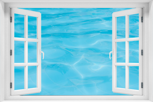 Fototapeta Naklejka Na Ścianę Okno 3D - blue pool water background