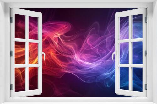 Abstract smoke background display an elegant beauty