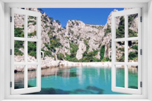 Fototapeta Naklejka Na Ścianę Okno 3D - カランクの美しい海