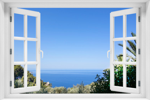 Fototapeta Naklejka Na Ścianę Okno 3D - Majorca coast horizon view