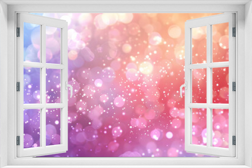 Abstract Background with Bokeh Lights and Sparkle