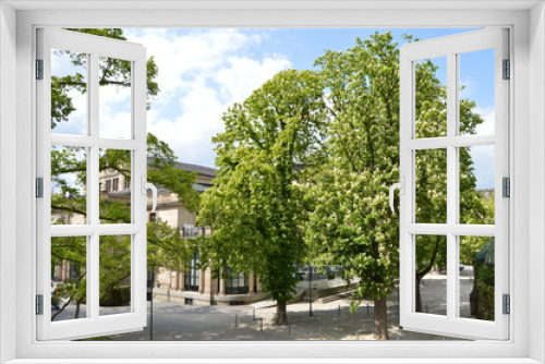 Fototapeta Naklejka Na Ścianę Okno 3D - Wiesbaden, Spielbank und Kurhaus