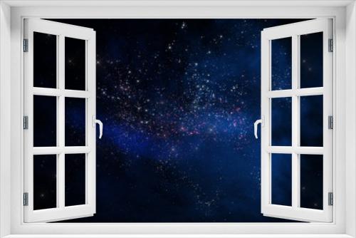 Fototapeta Naklejka Na Ścianę Okno 3D - Space Galaxy
