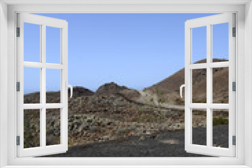 Fototapeta Naklejka Na Ścianę Okno 3D - Safari off road à Fuerteventura