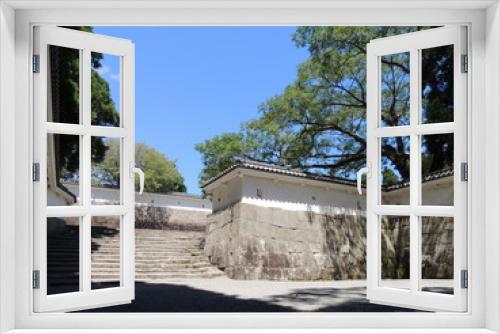 Fototapeta Naklejka Na Ścianę Okno 3D - 飫肥城城壁　その3