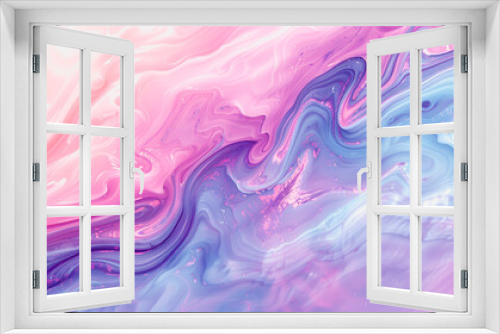 Abstract clouds of swirling pink, purple, and blue, ethereal and dreamlike atmosphere, intricate textures