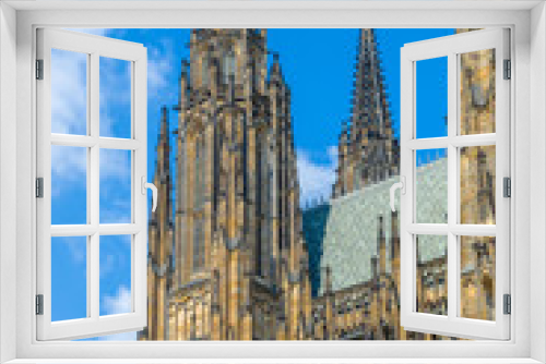 Fototapeta Naklejka Na Ścianę Okno 3D - St. Vitus Cathedral in Prague