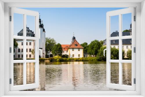 Fototapeta Naklejka Na Ścianę Okno 3D -  Schloss Blankenhain 02