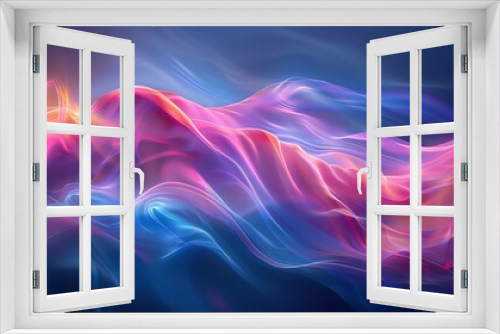 Abstract digital art with vibrant colors and flowing shapes. Perfect for backgrounds, web design, and creative projects.