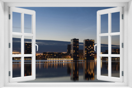 Fototapeta Naklejka Na Ścianę Okno 3D - Skyline of Almere