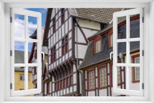 Fototapeta Naklejka Na Ścianę Okno 3D - street in Bad Munstereifel, Germany