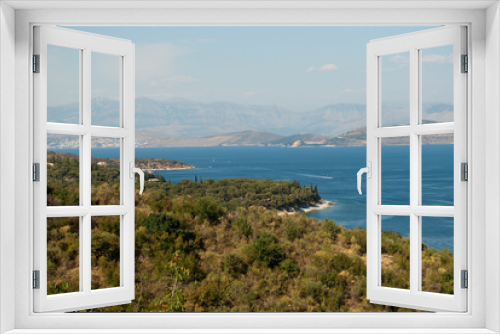 Fototapeta Naklejka Na Ścianę Okno 3D - coast of Corfu