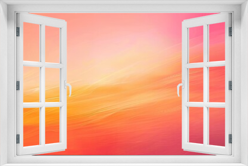 Abstract Gradient Background with Delicate Lines of Peach Orange and Yellow Hues