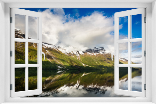 Fototapeta Naklejka Na Ścianę Okno 3D - Beautiful Nature Norway.