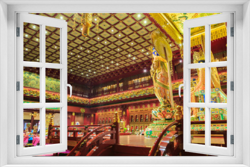 Fototapeta Naklejka Na Ścianę Okno 3D - Buddha statues