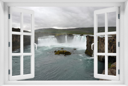 Fototapeta Naklejka Na Ścianę Okno 3D - Godafoss, Island