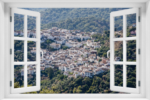 Fototapeta Naklejka Na Ścianę Okno 3D - Pueblos del valle del Genal, Benarrabá provincia de Málaga