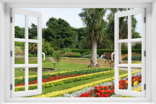 Fototapeta Naklejka Na Ścianę Okno 3D - jardin près de Belfast