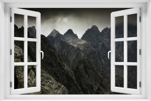 Fototapeta Naklejka Na Ścianę Okno 3D - Mała Wysoka Tatry