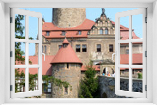 Fototapeta Naklejka Na Ścianę Okno 3D - Castle Czocha in Poland