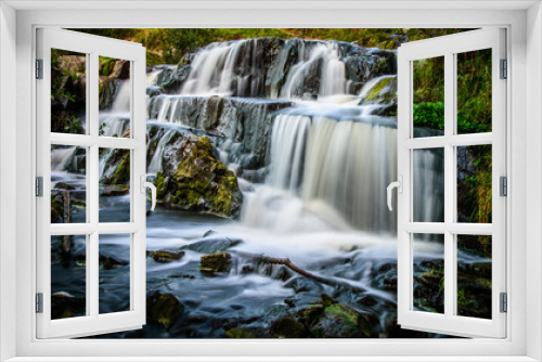 Fototapeta Naklejka Na Ścianę Okno 3D - a beautiful waterfall, nature