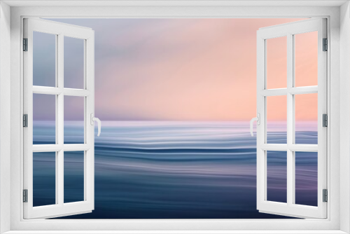 Serene Abstract Horizon with Gentle Hues