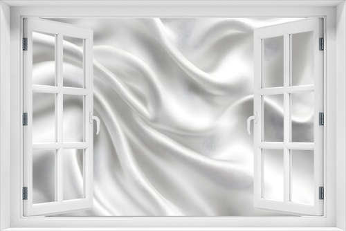 White silk fabric texture luxurious background