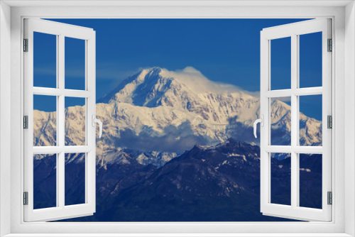 Fototapeta Naklejka Na Ścianę Okno 3D - Denali (McKinley)peak in Alaska
