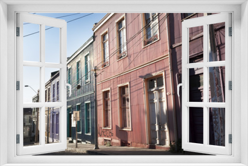 Fototapeta Naklejka Na Ścianę Okno 3D - Valparaiso